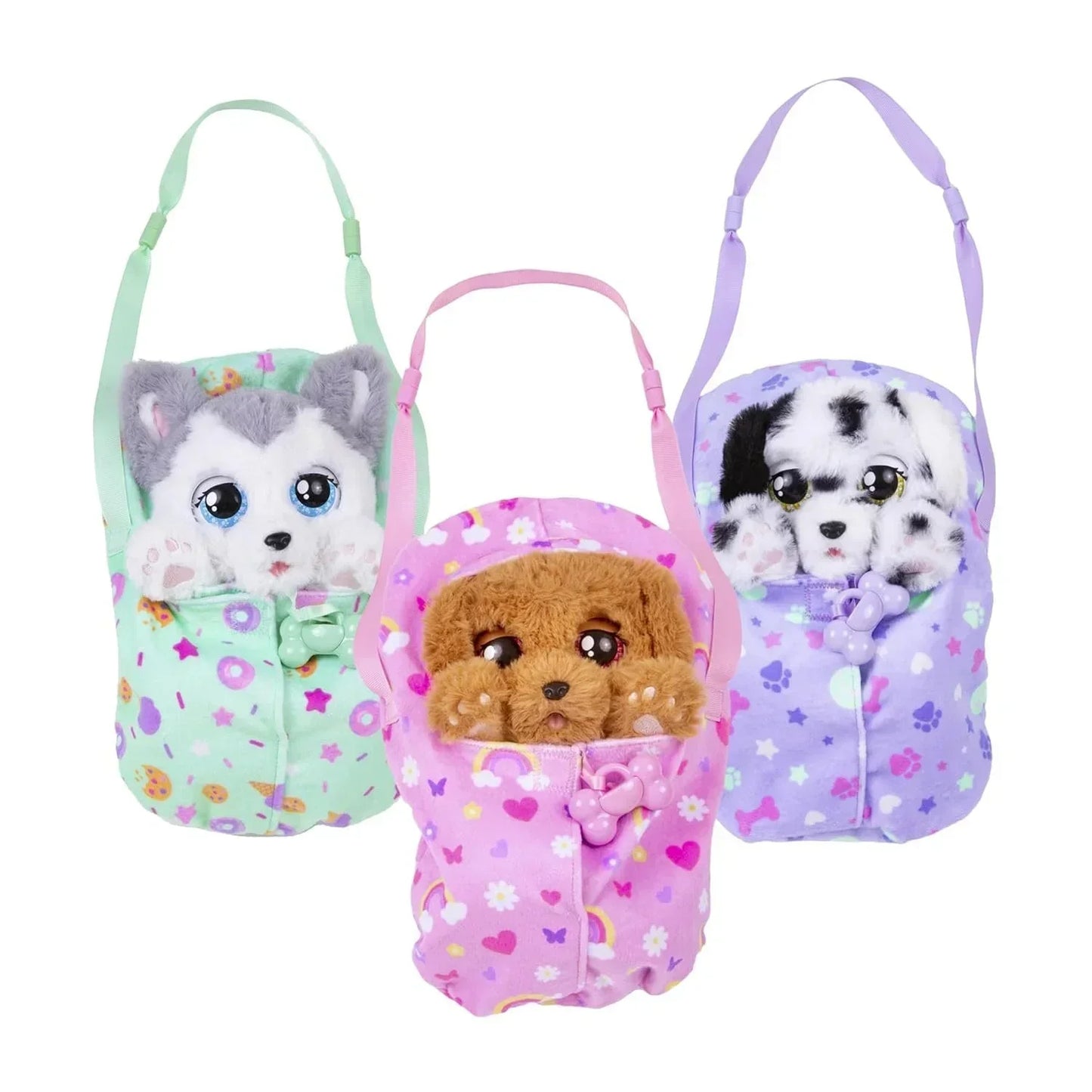 Baby Paws Dalmatian Puppy Toy with Cute Swaddle Bag |Adorable Sounds Kids Toys for Ages 4+ - Jaiman Toys