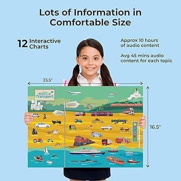 goDiscover Smart Chart Interactive Learning Kit with Talking Pen | Educational Toy for Kids 5–10 Years