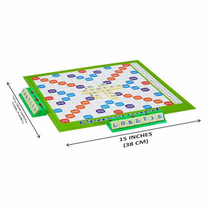 Ankit Toys Crossword Board Game – 38×38 cm Word-Building Game for Kids & Families