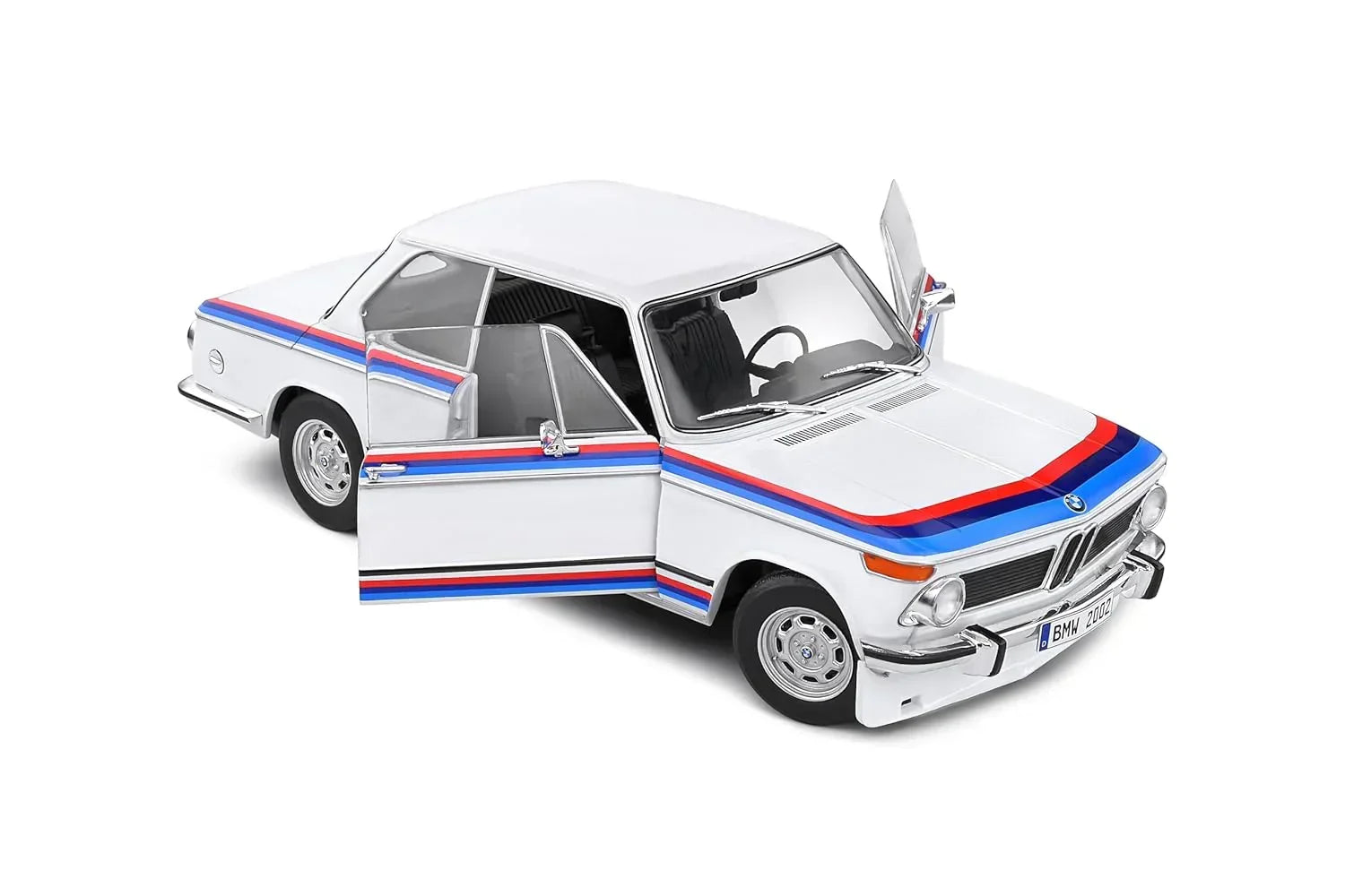 Solido 1:18 BMW 2002 TII Turbo – White 1971 Legend - Jaiman Toys