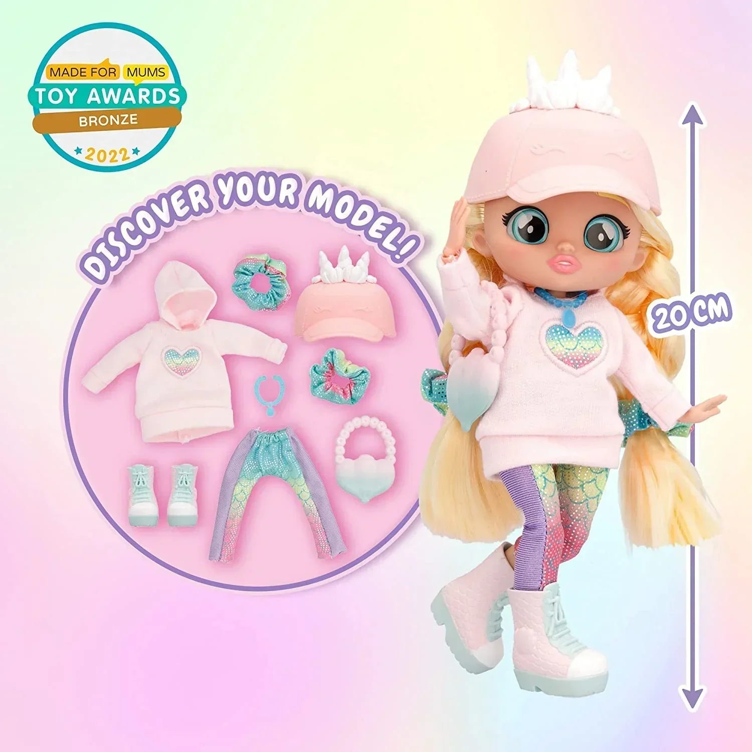 Cry Babies BFF Stella Fashion Doll with Surprises Including Outfit and Accessories for Fashion Toy - Jaiman Toys