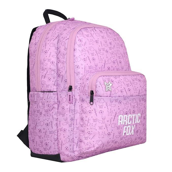 Arctic Fox Cuba Black 21 Liters School Backpack for Boys and Girls - Jaiman Toys