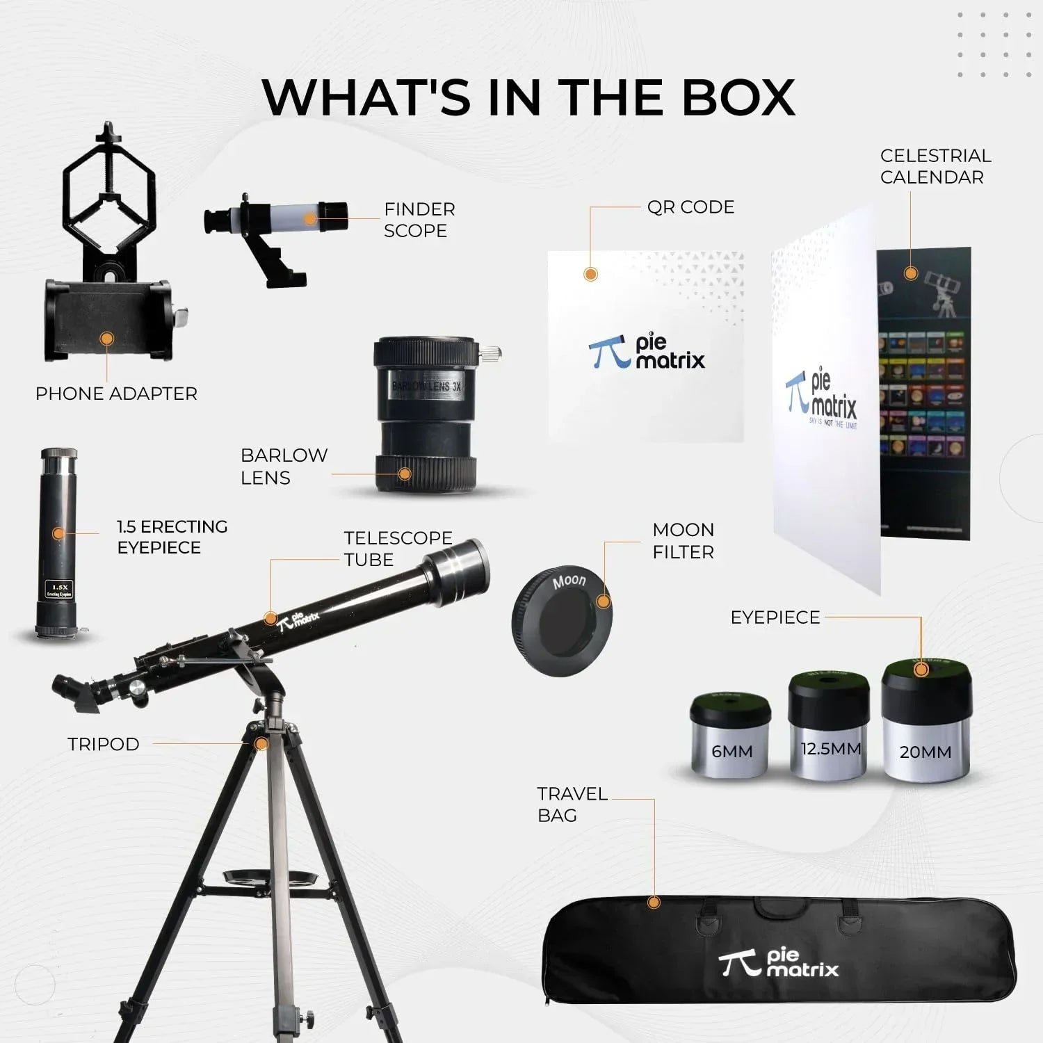 Phoenix 60700 Telescope – 175x Zoom for Stunning Moon & Planet Views - Jaiman Toys
