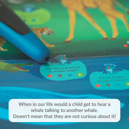 goDiscover Kinder Smart Interactive Learning Posters with Talking Pen | 18 Educational Charts for Kids (3–6 Years)