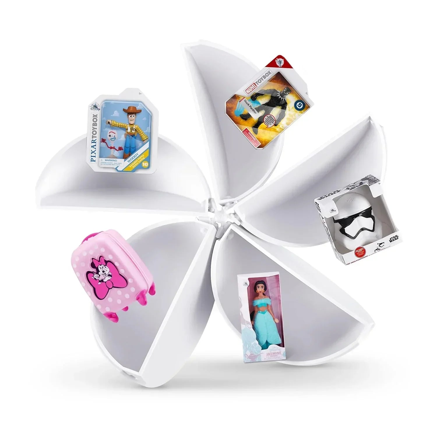 Zuru Mini Brands Disney Store Edition Series 2 Miniature Toy Product Blind Capsule - Contains 5 Miniature Figures - Jaiman Toys
