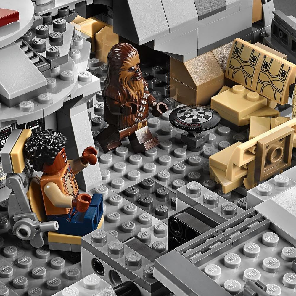 LEGO Star Wars 75257 Millennium Falcon Building Blocks for Kids (1351 Pcs)