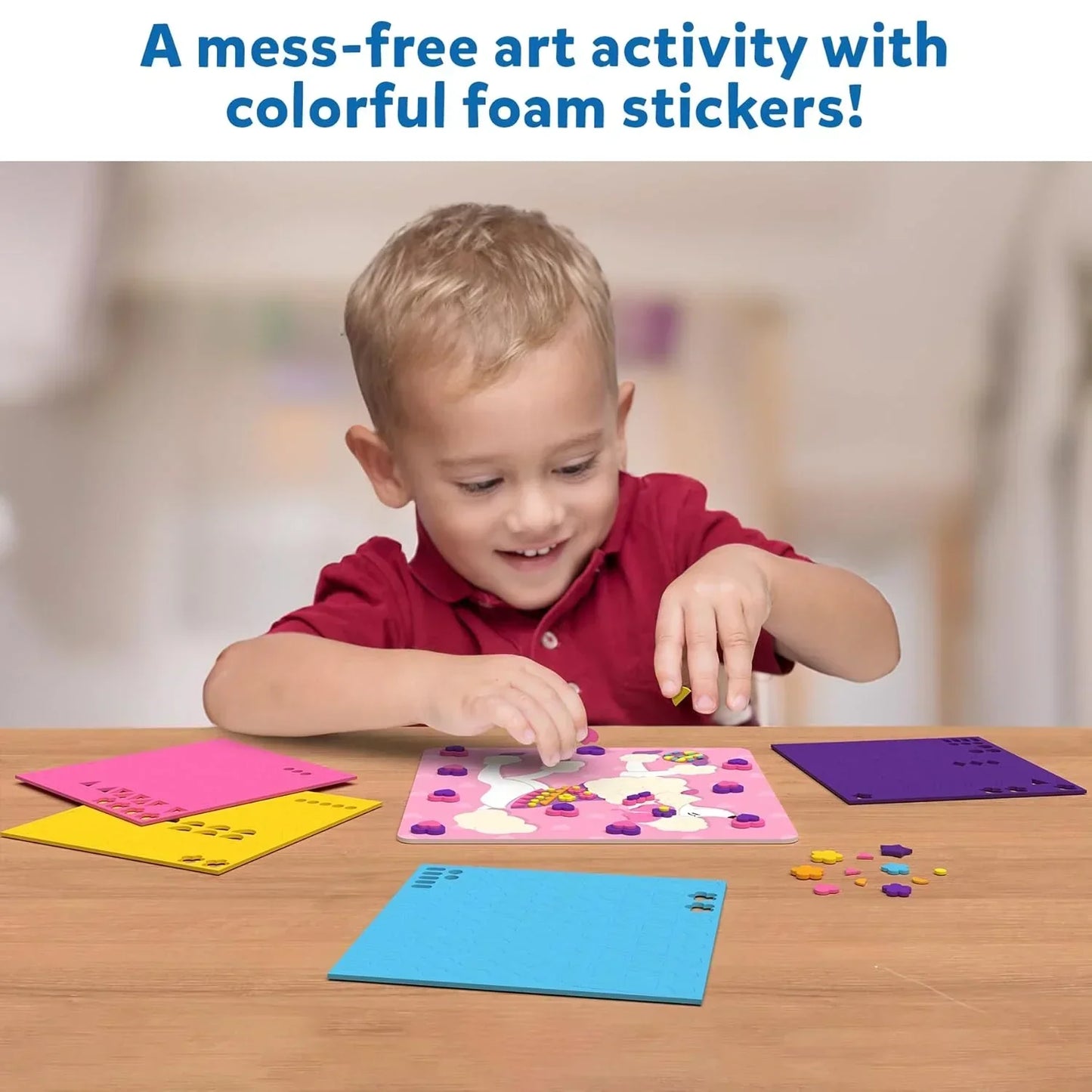 Skillmatics Art Activity - Fun With Foam Puppies, No Mess Sticker Art For Kids, Craft Kits, Diy Activity, Gifts For Boys & Girls Ages 3, 4, 5, 6, 7, Travel Toys, Multicolor - Jaiman Toys