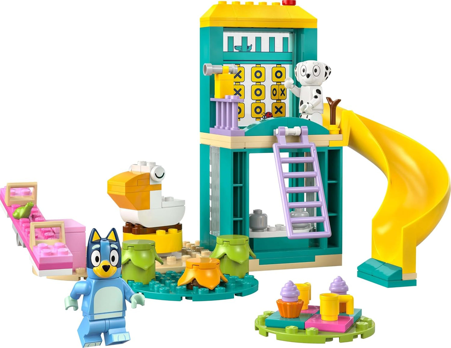 LEGO Bluey Playground Fun with Bluey & Chloe Building Kit 11201 – Preschool Toy for Kids 4+