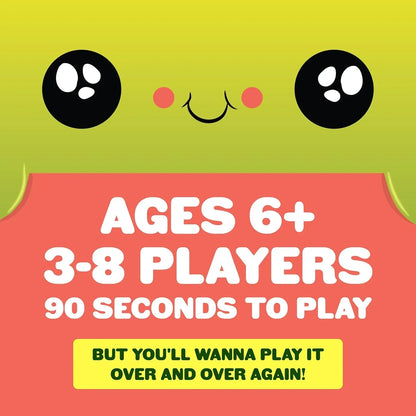 Happy Salmon Card Game by Exploding Kittens – Fast-Paced Party Game for Families & Kids - Jaiman Toys
