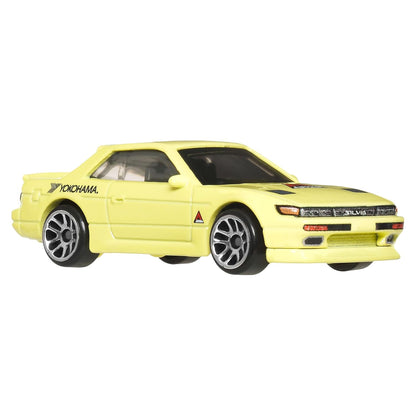 Hot Wheels Silver Series 1:64 Fast & Furious Tokyo Drift Nissan Silvia (S13) Diecast Car | 25 Years Anniversary Collection