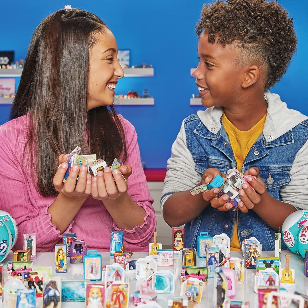 Zuru Mini Brands Disney Store Edition Series 2 Miniature Toy Product Blind Capsule - Contains 5 Miniature Figures - Jaiman Toys