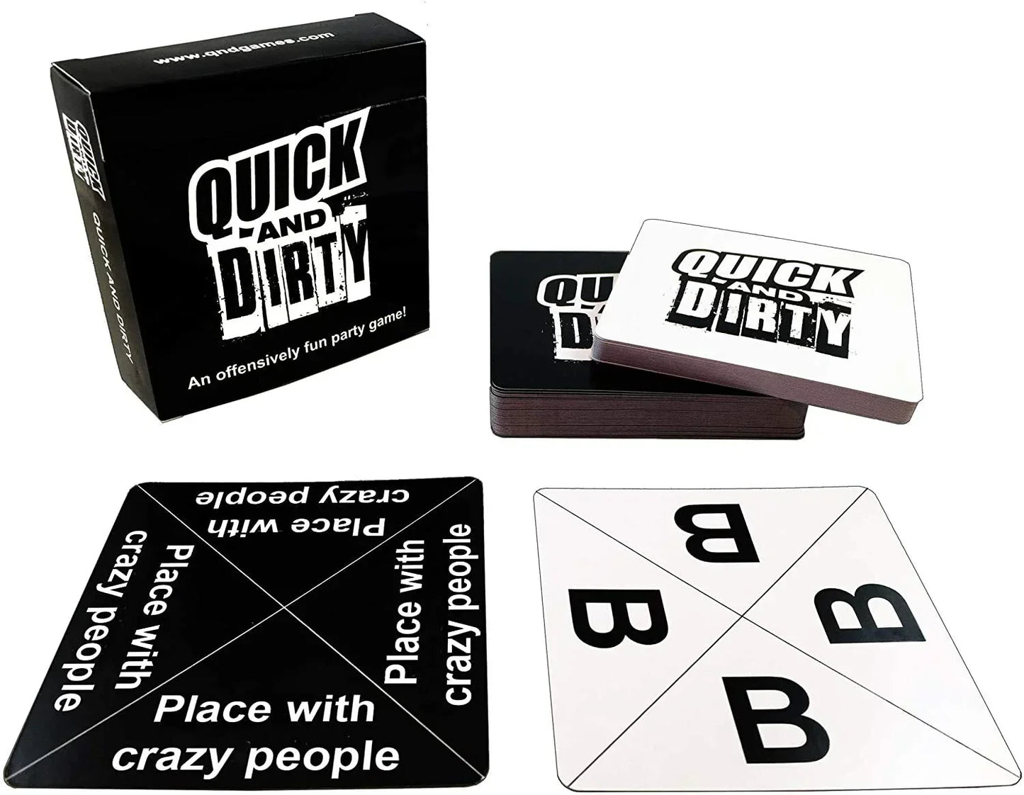 Quick And Dirty Original Edition Board Game - Jaiman Toys
