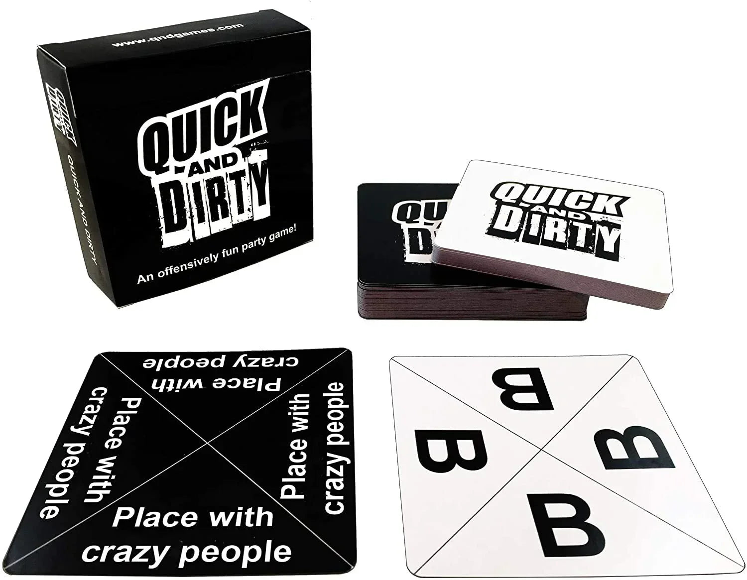 Quick And Dirty Original Edition Board Game - Jaiman Toys