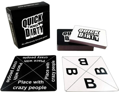 Quick And Dirty Original Edition Board Game - Jaiman Toys