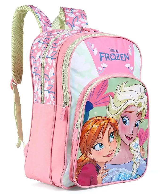 STRIDERS Frozen 18" School Bag Fun and Functional for Kids Featuring Elsa, Anna, and Snowflakes - Jaiman Toys