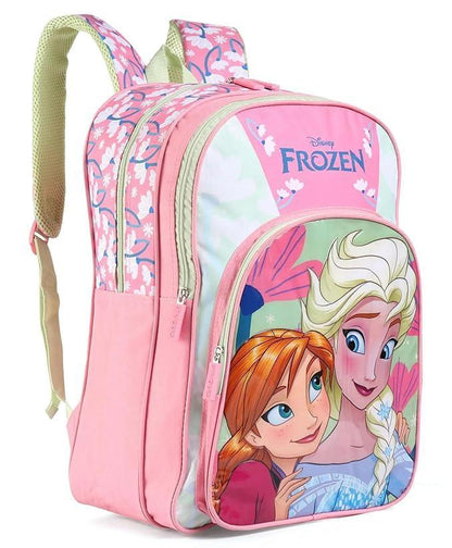 STRIDERS Frozen 18" School Bag Fun and Functional for Kids Featuring Elsa, Anna, and Snowflakes - Jaiman Toys