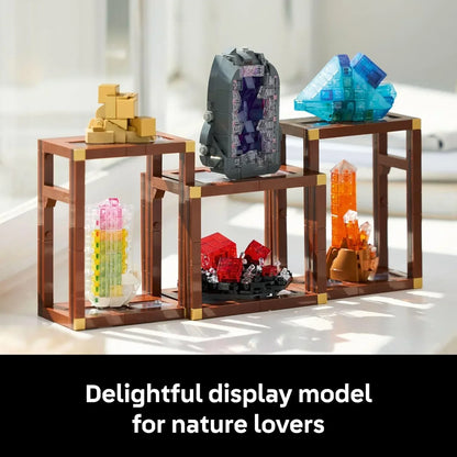 LEGO 21362 Ideas Mineral Collection Building Set for Adults, Ages 18+