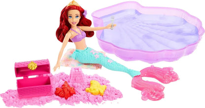 Sand and Swim Ariel Barbie Fashion Doll Make Waves with Disney's Little Mermaid - Jaiman Toys