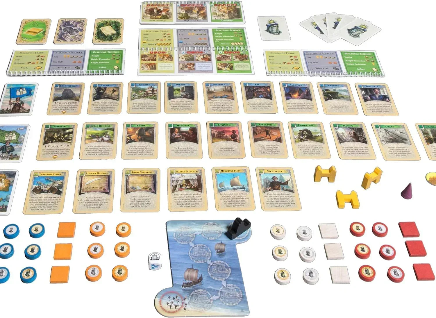 Catan: Cities & Knights Expansion Board Game - Jaiman Toys