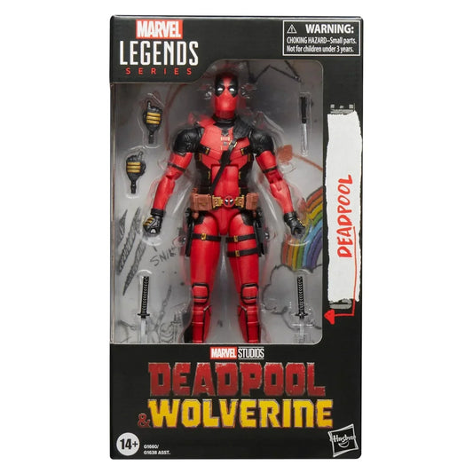 Hasbro Marvel Legends Series Deadpool, Deadpool Wolverine Edition Collectible 6 Inch Action Figure for Adults Ages 14+ - Jaiman Toys