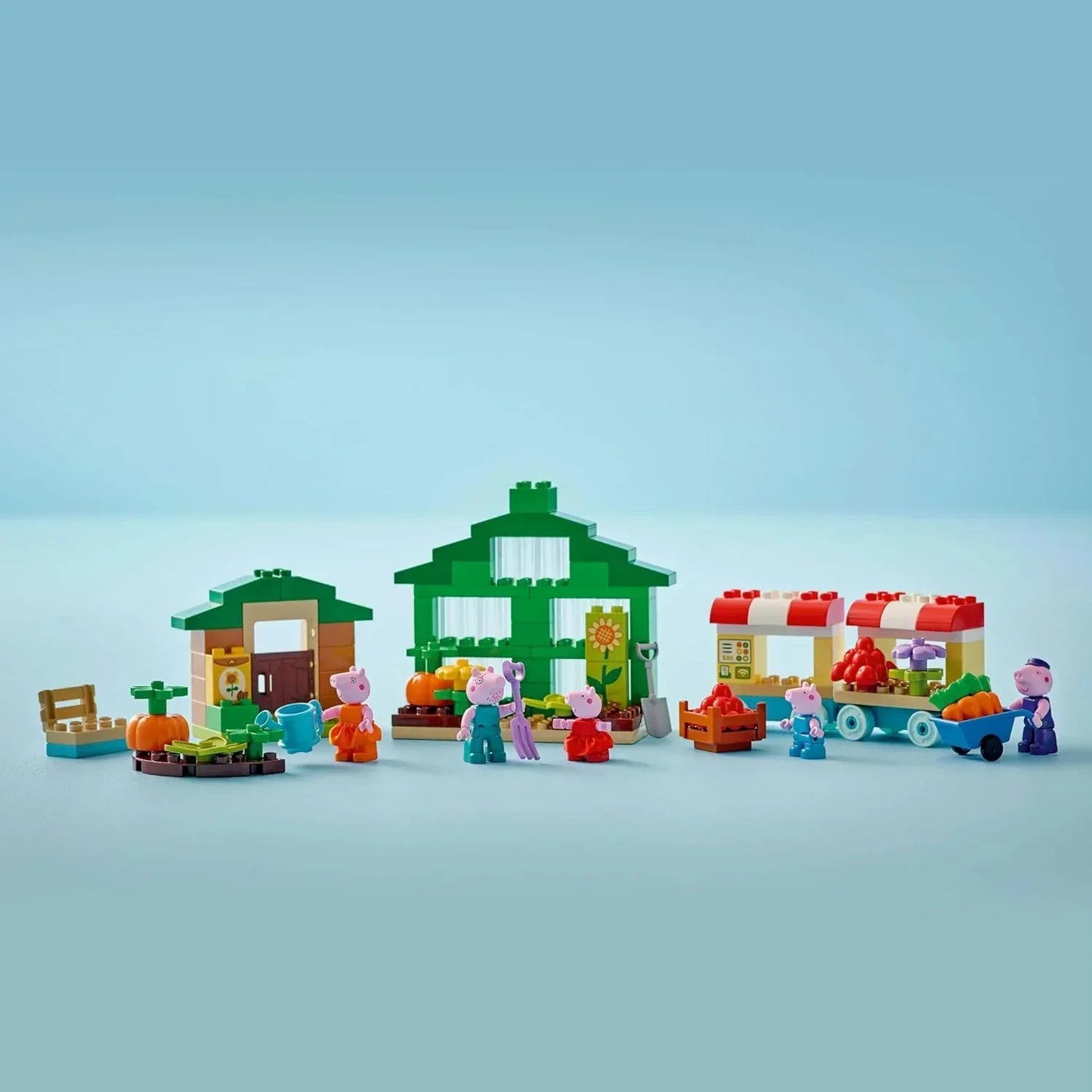 LEGO DUPLO 10461 Peppa Pig Grandpa Pig’s Garden and Greenhouse Building Set