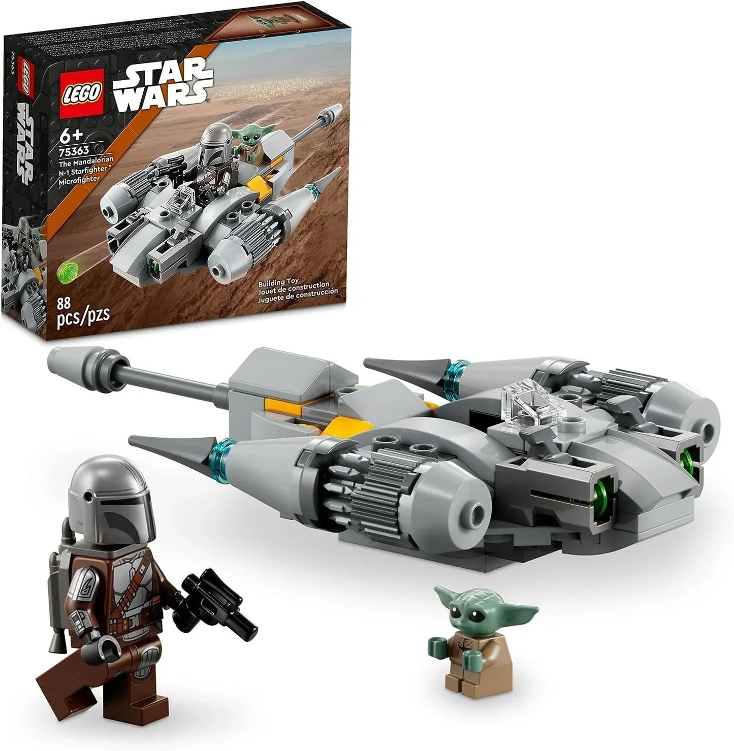 LEGO 75363 Star Wars The Mandalorians N-1 Starfighter Microfighter - Jaiman Toys