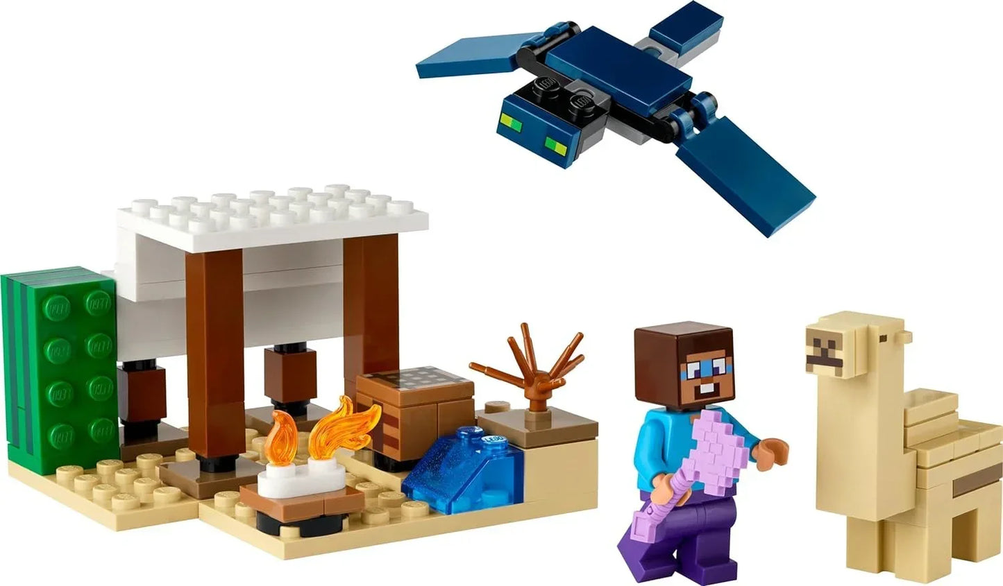 LEGO Minecraft Steve's Desert Expedition Set 21251 (75 Pieces) - Jaiman Toys