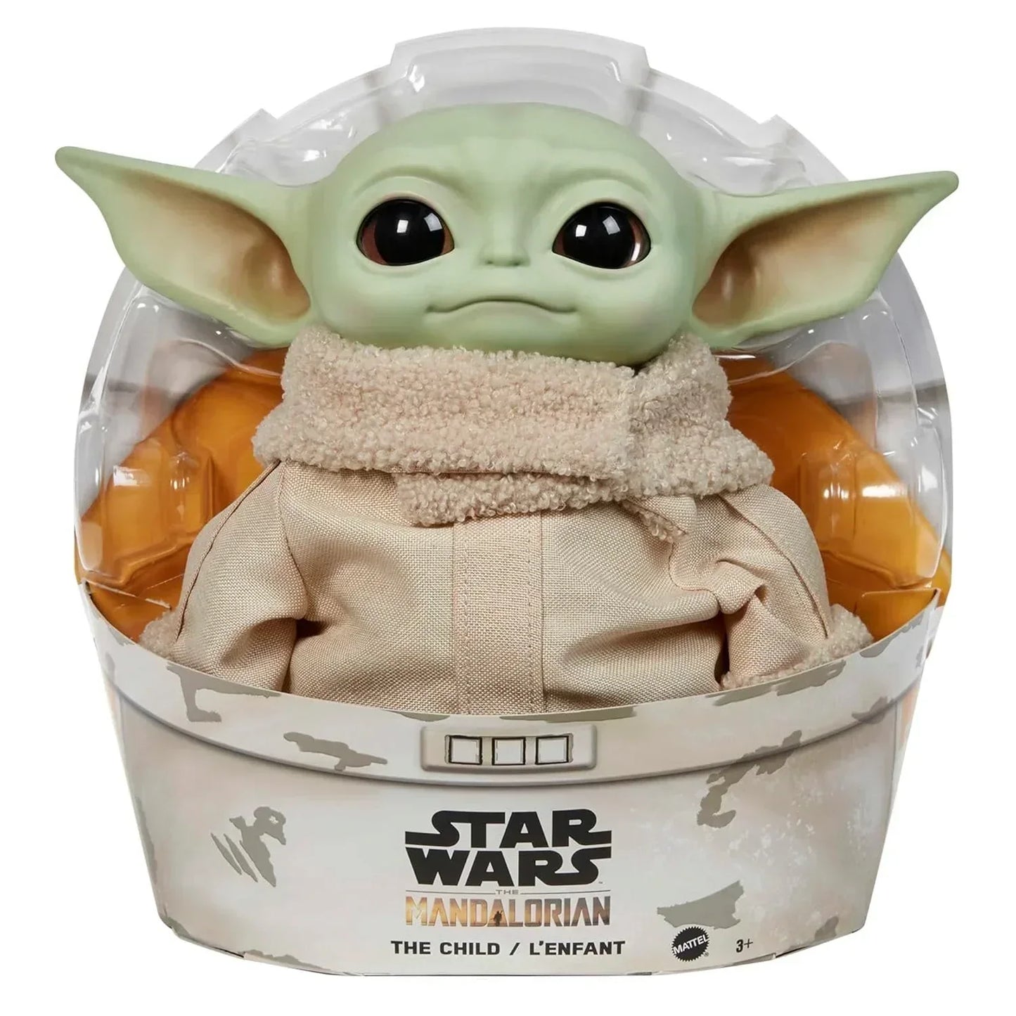 Damaged Box- Baby Yoda Star Wars The Child Plush Figure From The Mandalorian - Jaiman Toys