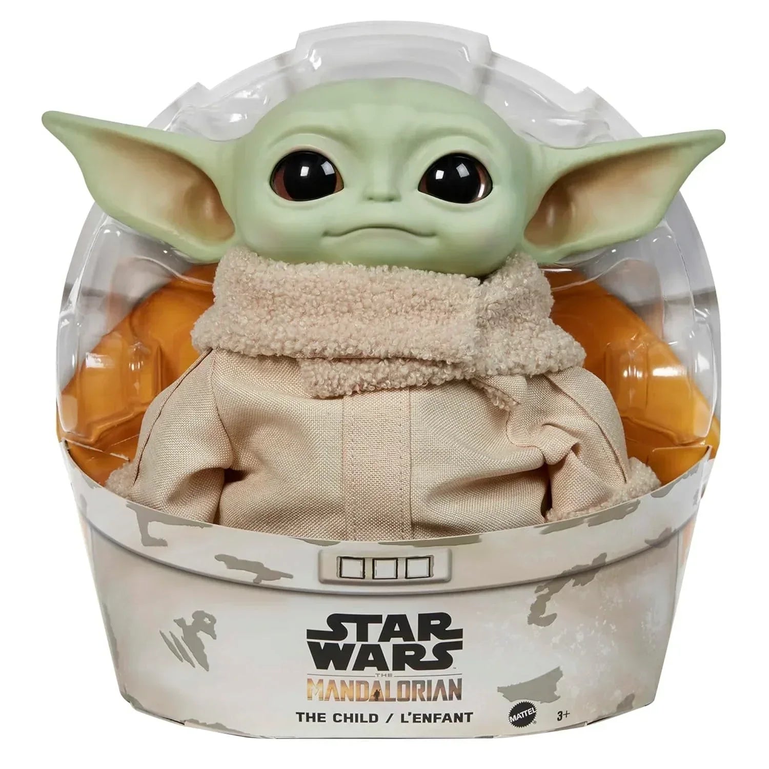 Damaged Box- Baby Yoda Star Wars The Child Plush Figure From The Mandalorian - Jaiman Toys