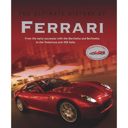 The Ultimate History of Ferrari - By Brian Laban-208 pages, published 2010 by Parragon Books - Jaiman Toys