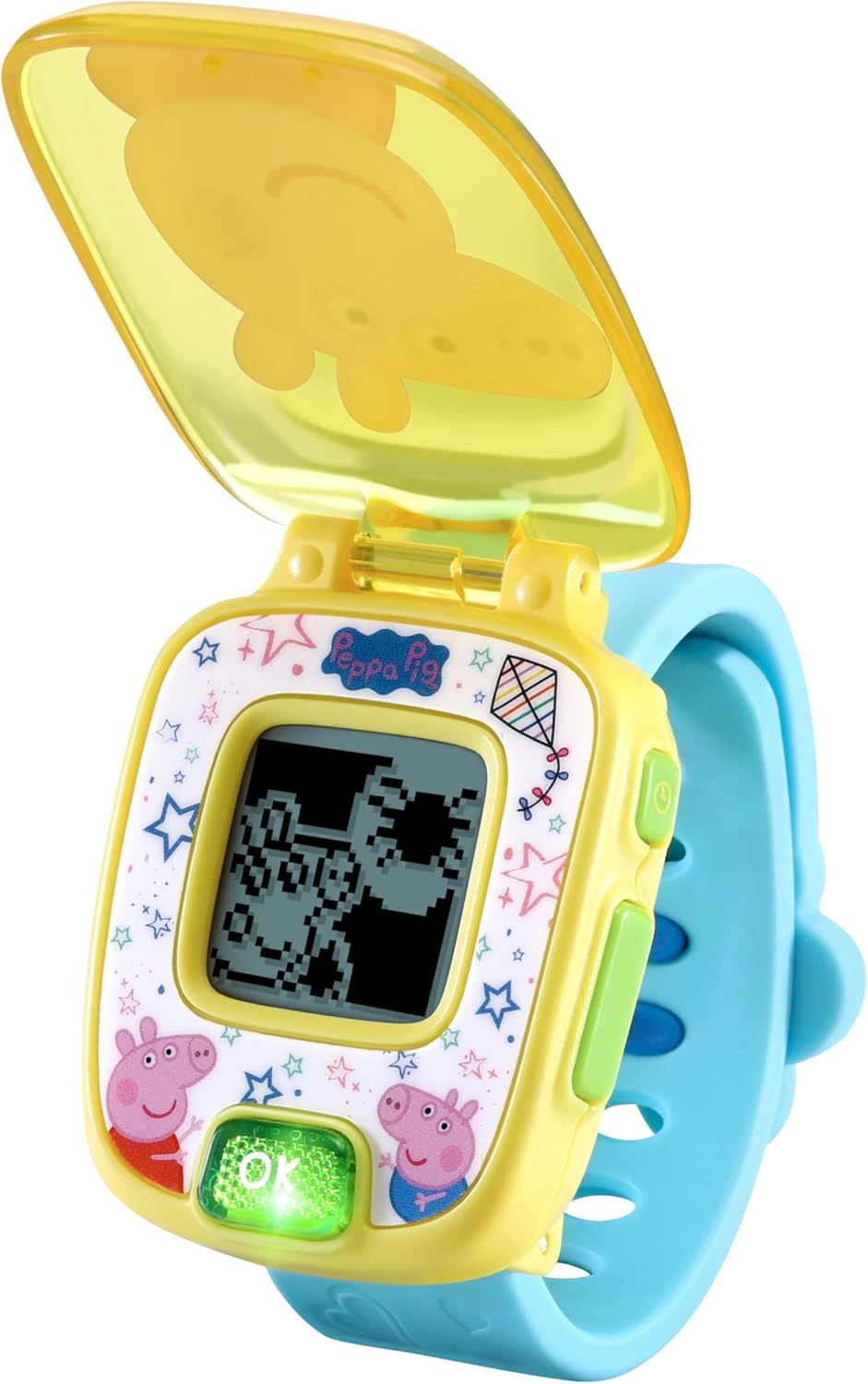 VTech Peppa Pig Learning Watch | Interactive Educational Kids Watch with Games, Alarm, Timer & Digital Clock | Blue