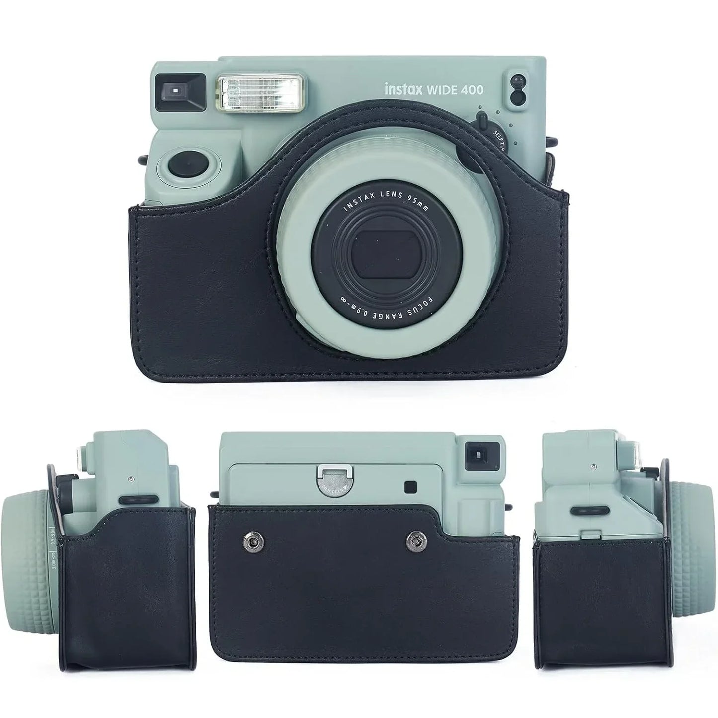 PU Leather Protective Camera Case Pouch – Stylish & Durable for Fujifilm Instax WIDE - 400 - Jaiman Toys