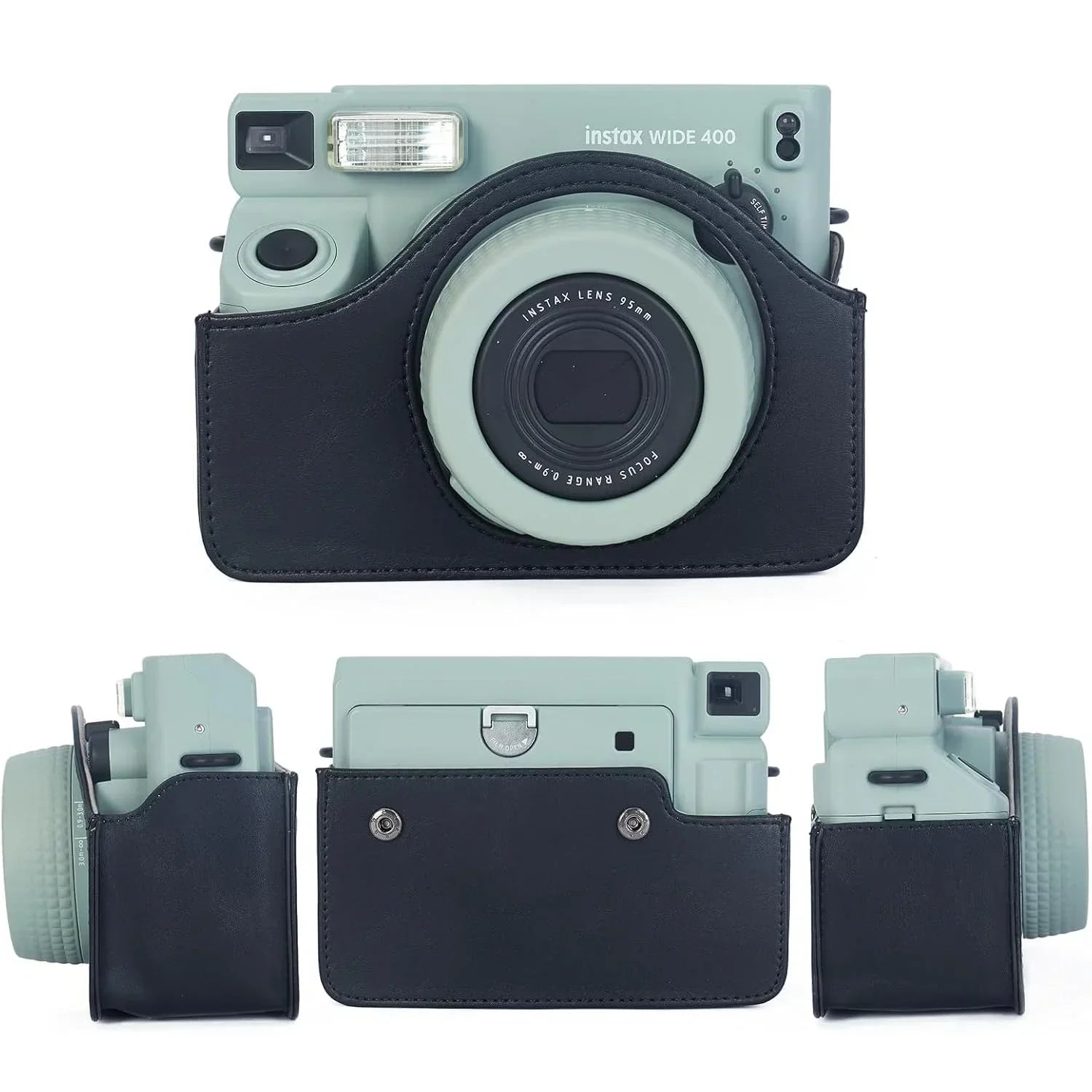 PU Leather Protective Camera Case Pouch – Stylish & Durable for Fujifilm Instax WIDE - 400 - Jaiman Toys