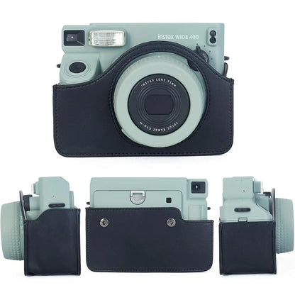 PU Leather Protective Camera Case Pouch – Stylish & Durable for Fujifilm Instax WIDE - 400 - Jaiman Toys