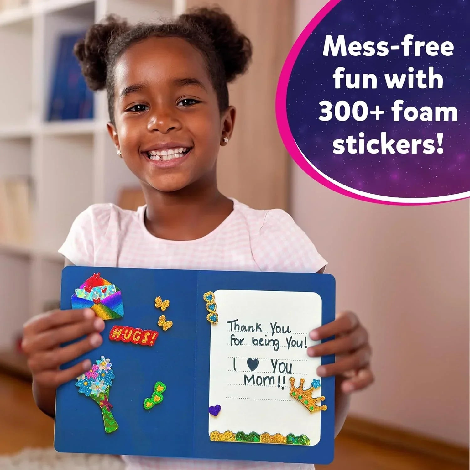 Skillmatics Art & Craft Activity-Foil Fun Card Making Set, No Mess Art for Kids, Craft Kits & Supplies, DIY Creative Activity, Gifts for Girls & Boys Ages 4, 5, 6, 7, 8, 9, Travel Toys - Jaiman Toys
