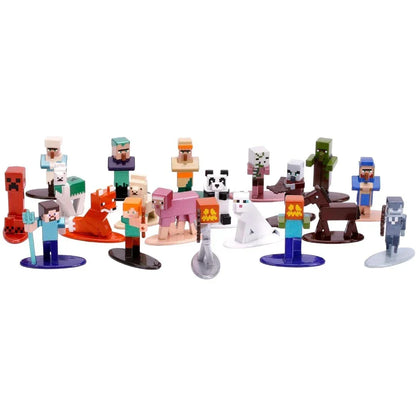Minecraft Nano Metal Figures Mystery Bag: Assorted (Pack of 6) - Jaiman Toys