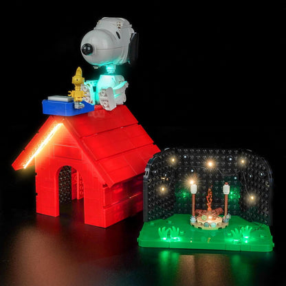LED Lighting Compatible with LEGO 21368 Ideas Peanuts: Snoopy’s Doghouse