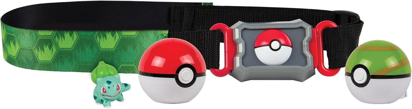 Action Set - Pokémon - Poké Ball Belt - BULBASAUR TOMYT19205 - Jaiman Toys