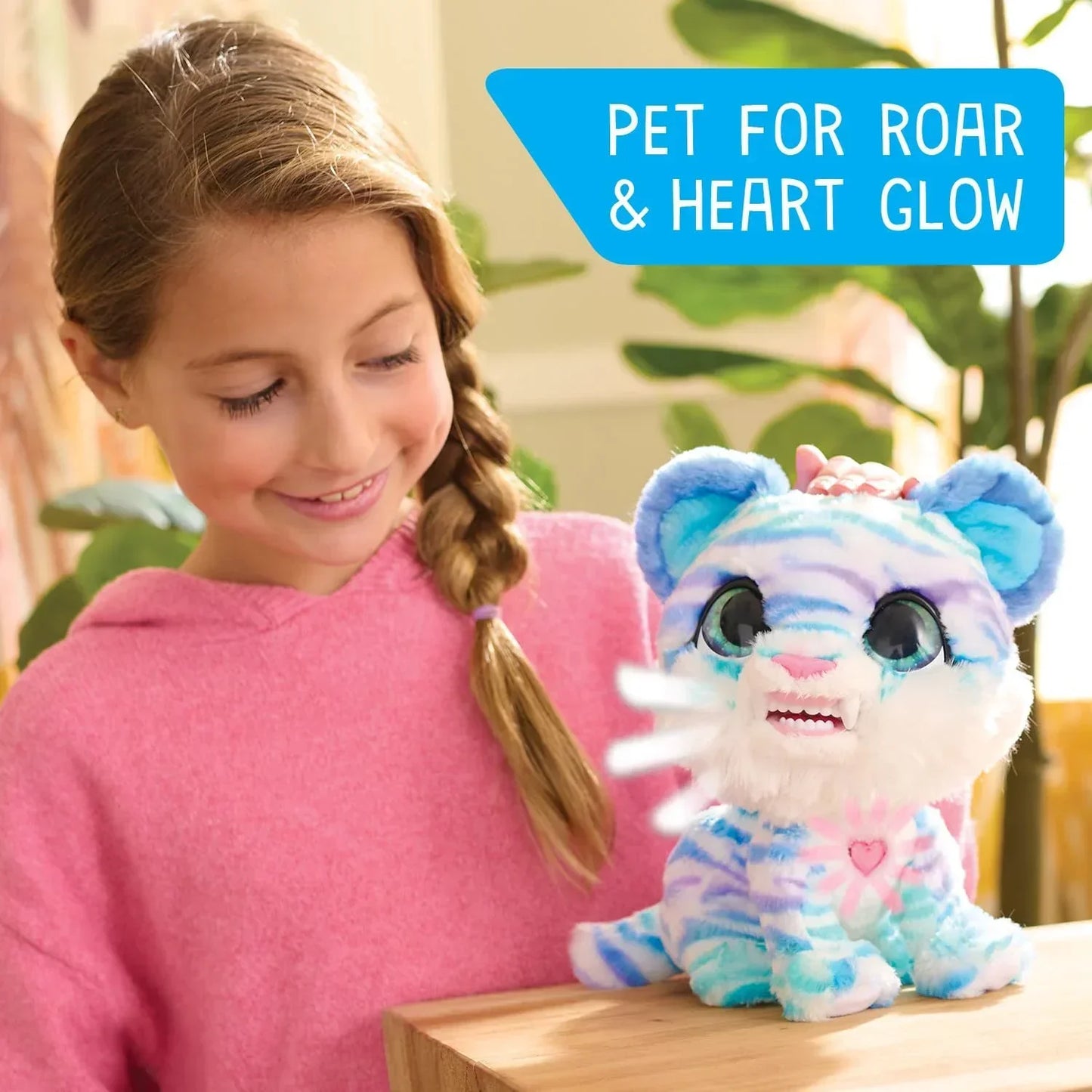 FurReal North the Sabertooth Kitty Interactive Plush Toy – Electronic Pet with 35+ Sounds & Reactions