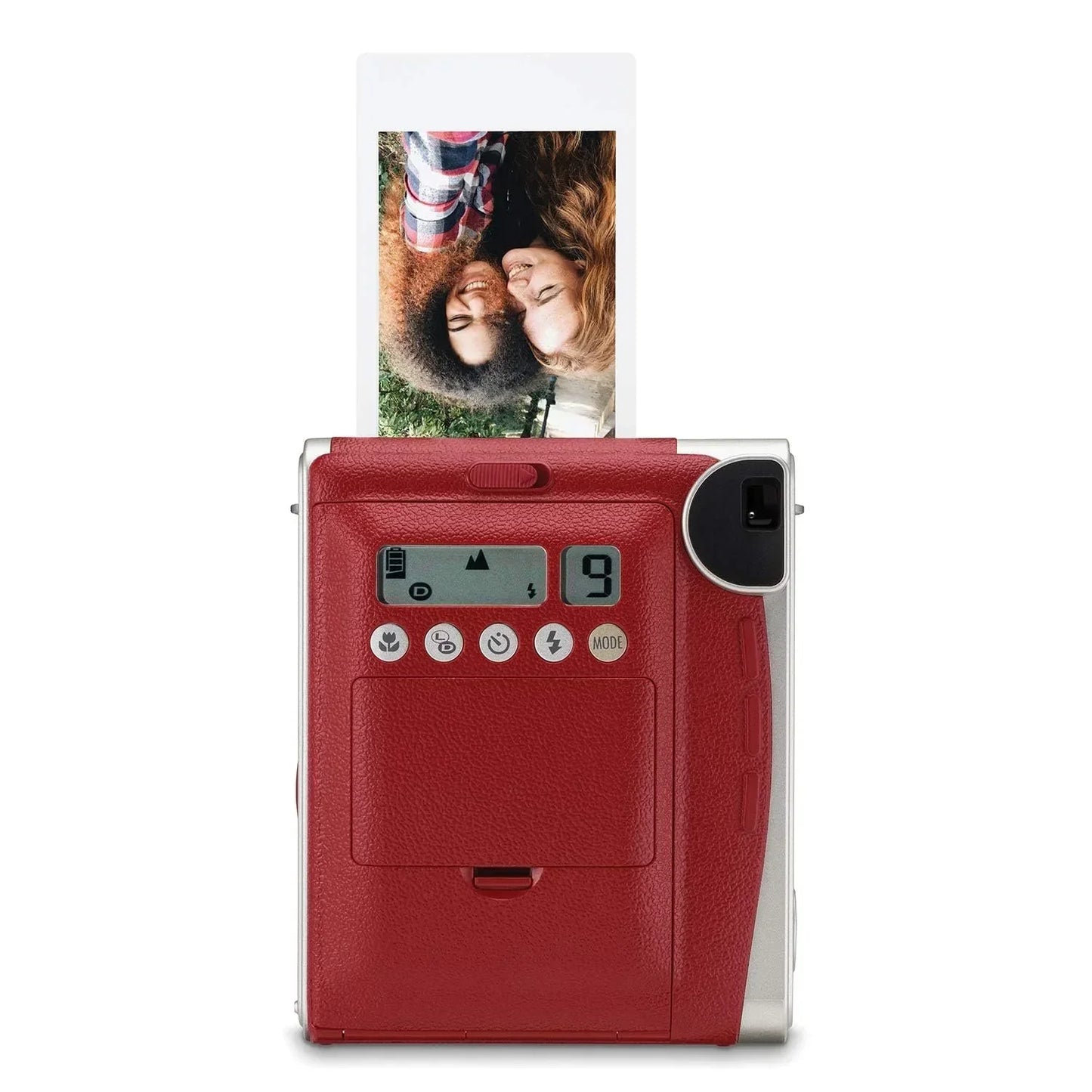 Fujifilm Instax Mini 90 Camera + 20 Shot Films + 1x Instax Photo Storage Box (Red, Instax Mini 90) - Jaiman Toys