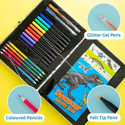 Colour & Carry Dinosaur Activity Colouring Kit - Jaiman Toys