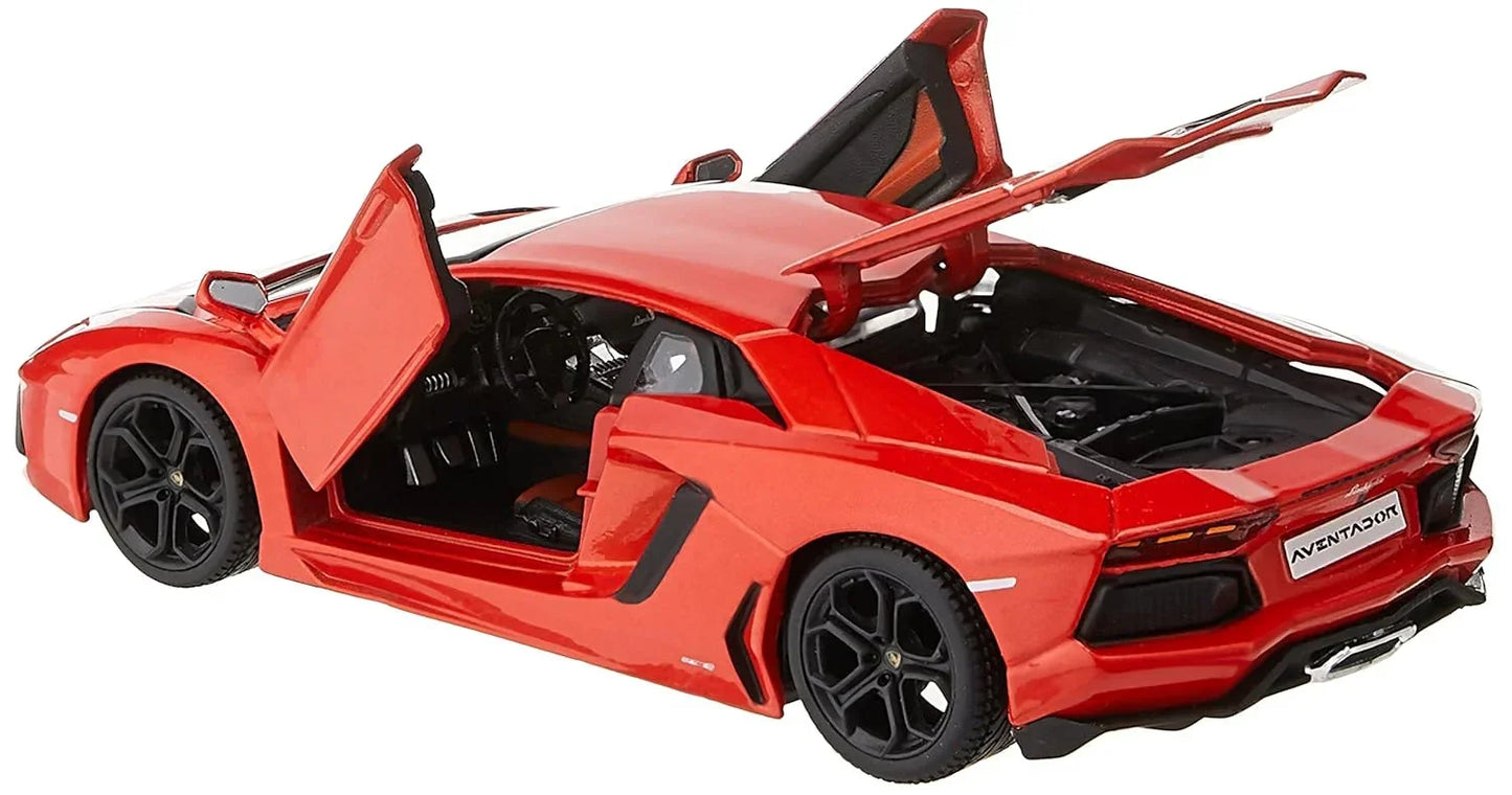 Lamborghini Aventador LP 700-4 Metallic Orange 1:24 Scale Diecast Model Car by Maisto – Official Licensed Supercar Collectible - Jaiman Toys