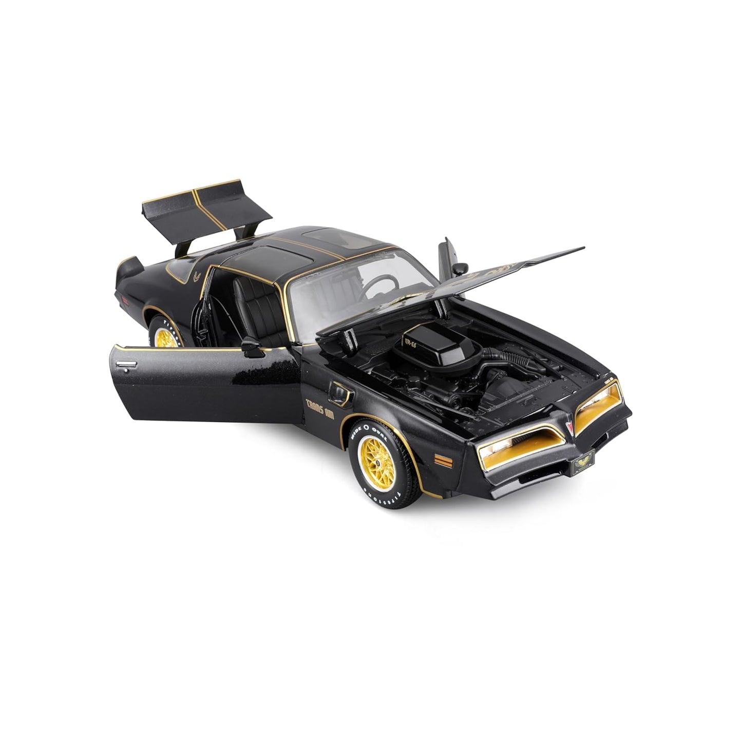 Maisto 1:18 1978 Pontiac Firebird Trans Am Die-Cast Model Car | Classic American Muscle Car Collectible