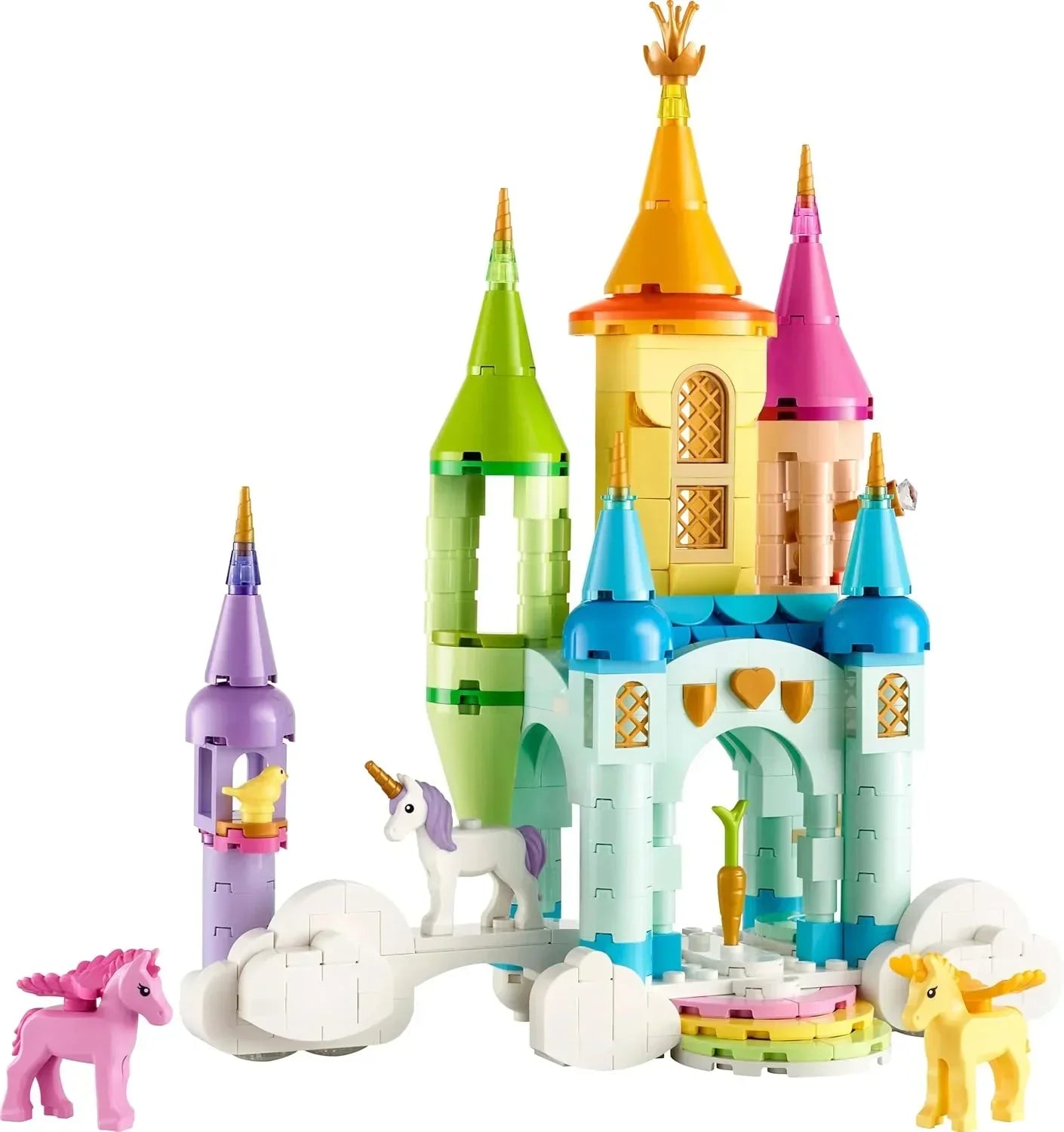 LEGO 31175 Creator 3-in-1 Unicorn Castle   390-Piece Fantasy Build with Unicorn & Pegasus Figures, 8Years+