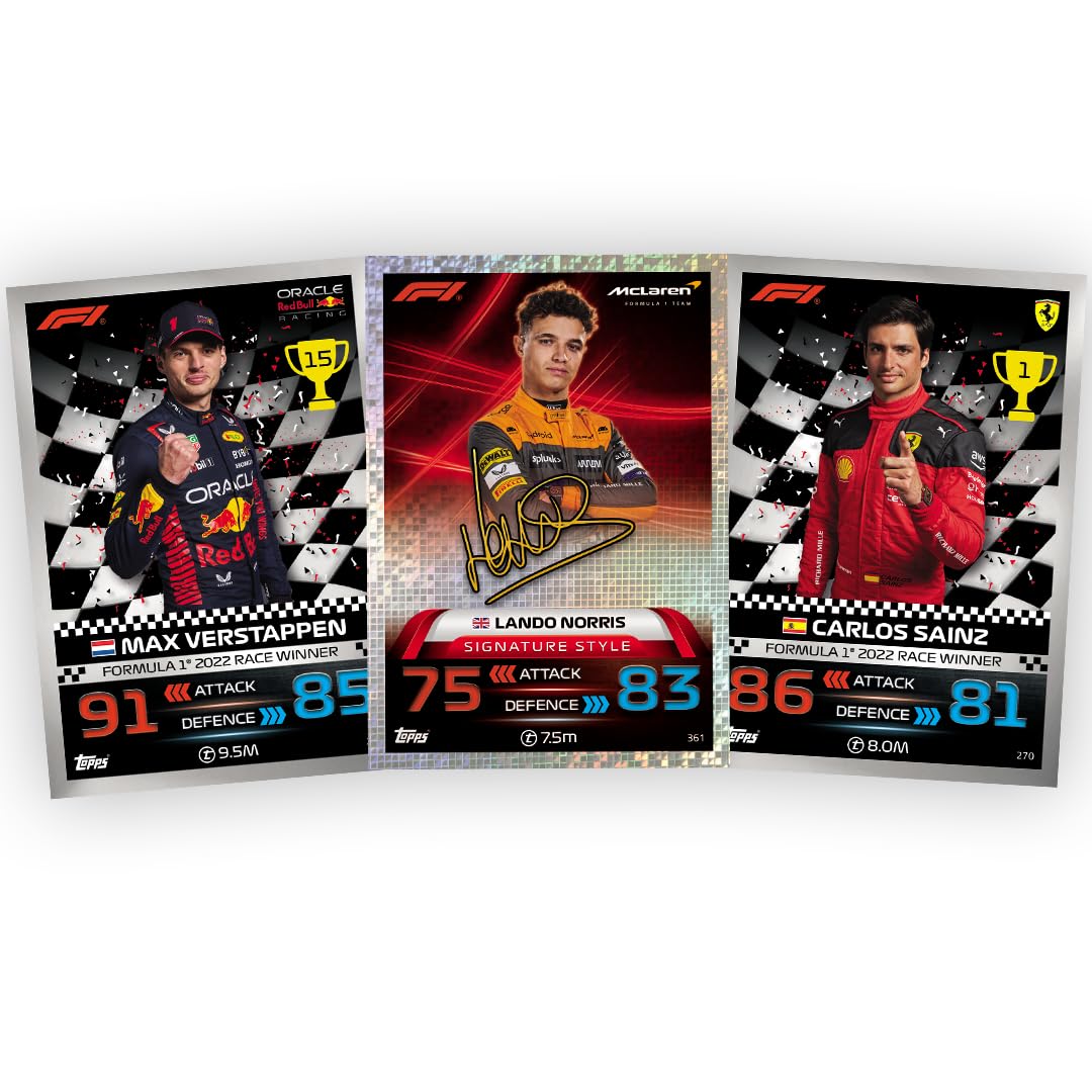 Topps Formula 1 Turbo Attax 2023 Bonanza Pack | Official F1 Trading Card Game Collector Set