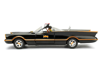 Jada Batman 1966 Classic Batmobile 1:24 Die-Cast Model with Batman Figure