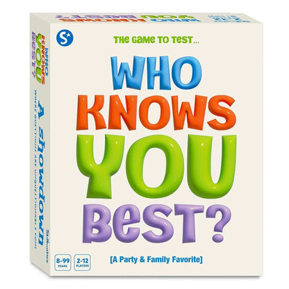 Skillmatics Card Game - Who Knows You Best, Family Party Game for Boys, Girls, Kids, Teenagers and Adults, Fun for Game Night, Gifts for Ages 8, 9, 10 and Up - Jaiman Toys