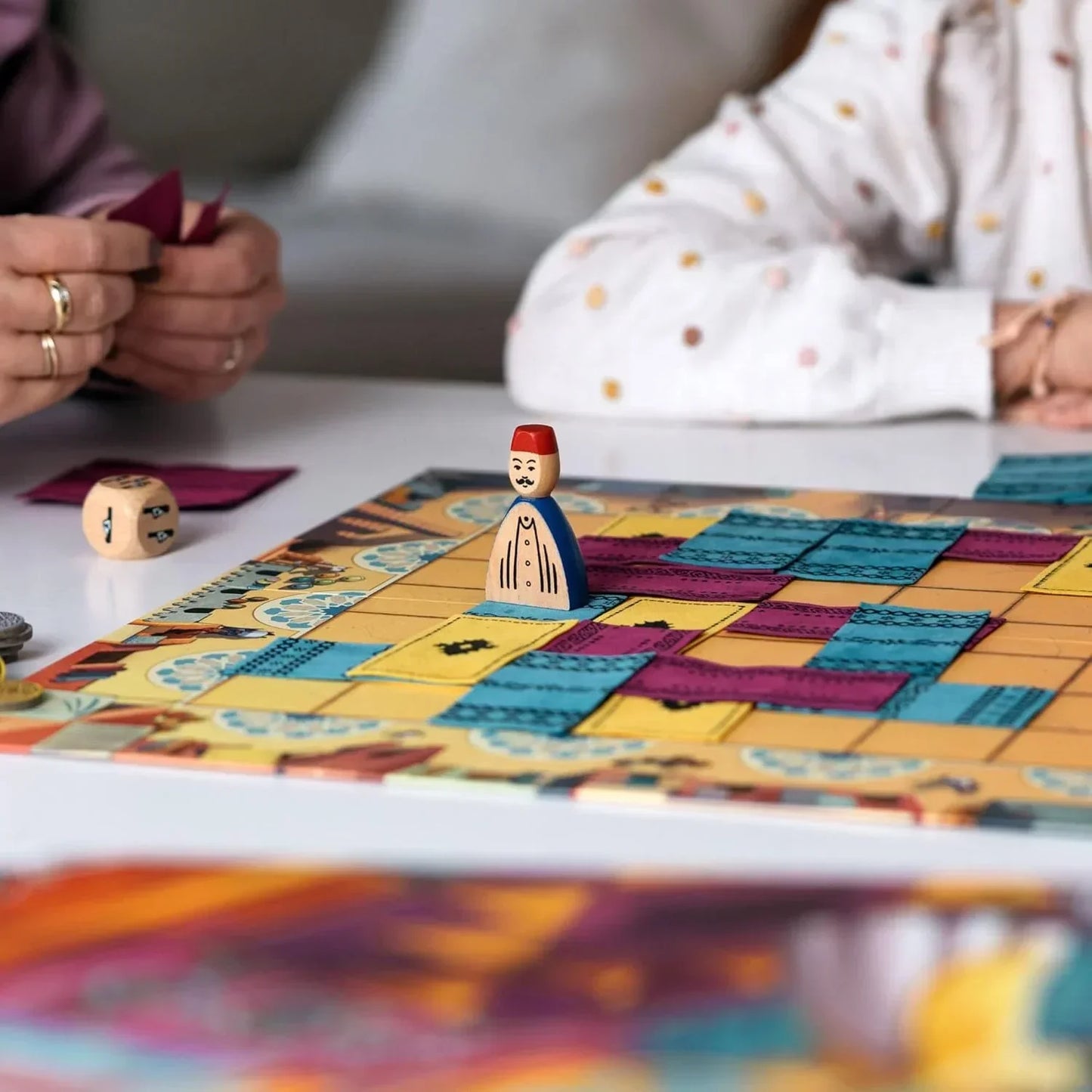 Marrakech Board Game – Strategic Family Game of Rugs & Negotiation - Jaiman Toys