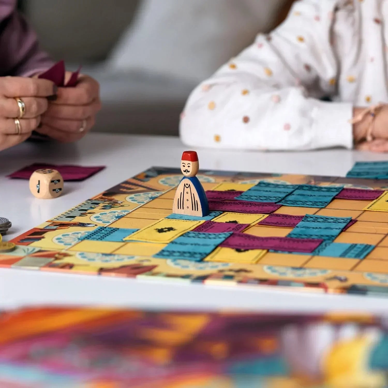 Marrakech Board Game – Strategic Family Game of Rugs & Negotiation - Jaiman Toys