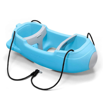 Step2 Rocket Double Swing – Blue, Two-Seater Outdoor Swing with Safety Belts - Jaiman Toys